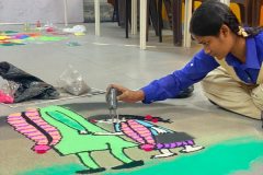 Rangoli Competition by ART Club 
